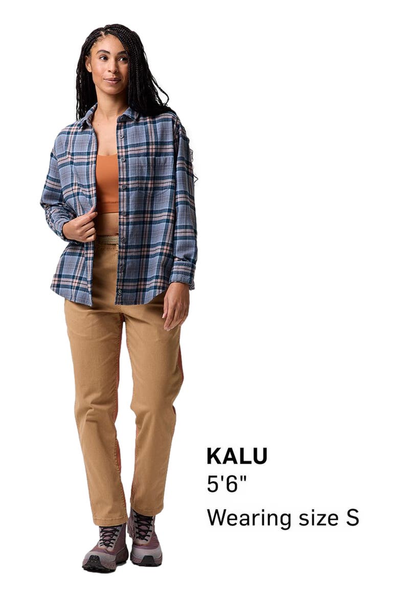 Venture Classic Flannel Shirt - Women's, Alternate, color, Midnight Blue Peeler Plaid