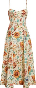 Ulla Johnson Fiora Floral Cotton Dress