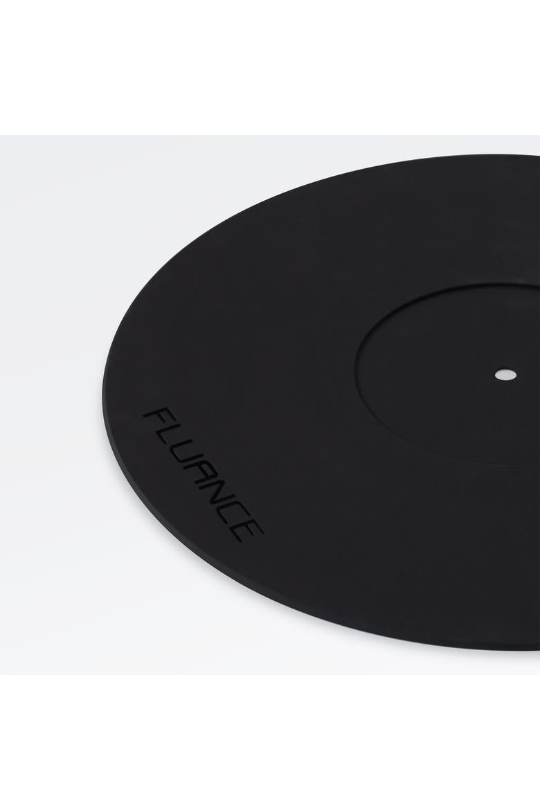 Turntable Platter Mat (Rubber Black) - Audiophile Grade, Alternate, color, Black