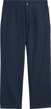 NN07 1454 Aden Flat Front Linen Chinos