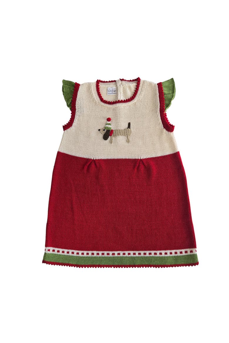 Holiday Dog Dress, Main, color, Ivory
