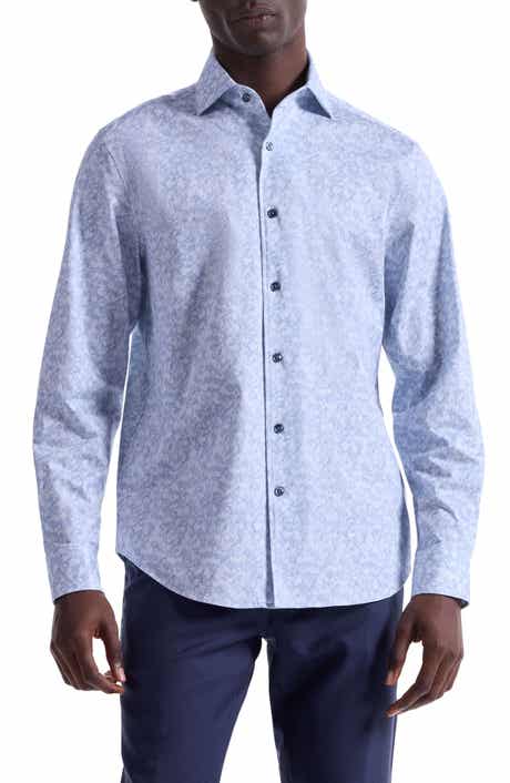 Bugatchi Devon OoohCotton® Floral Button-Up Shirt