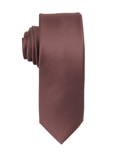 Men's Solid Satin Tie