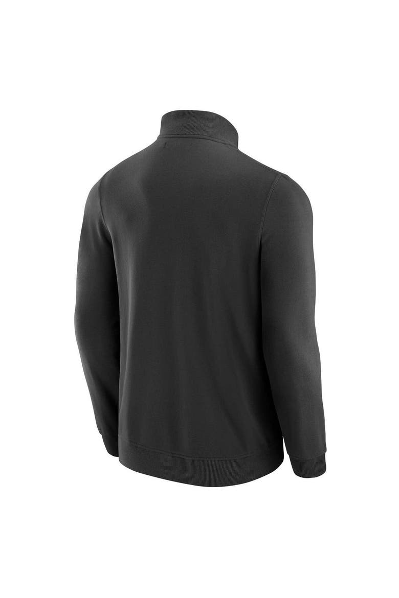 Men's J. Palmer Black Atlanta Falcons QB1 Full-Zip Sweatshirt, Alternate, color, Black
