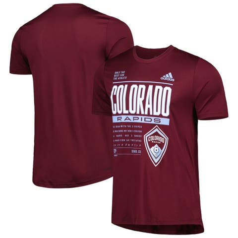 Men's adidas Burgundy Colorado Rapids Club DNA Performance T-Shirt