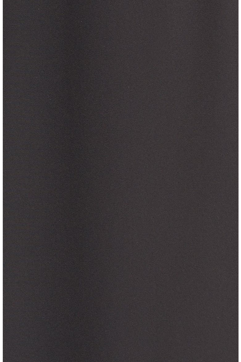 Surplice High/Low Tank, Alternate, color, BLACK