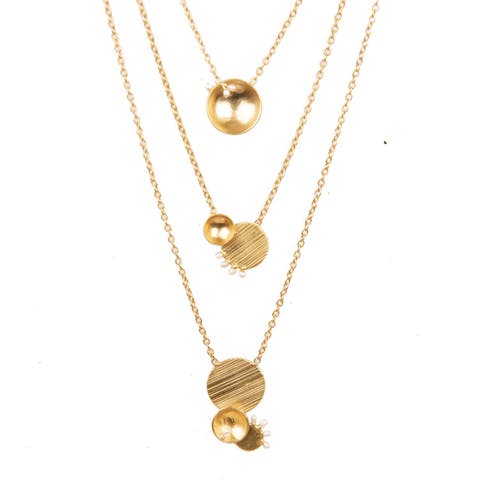 AFEFE LAYERED NECKLACE