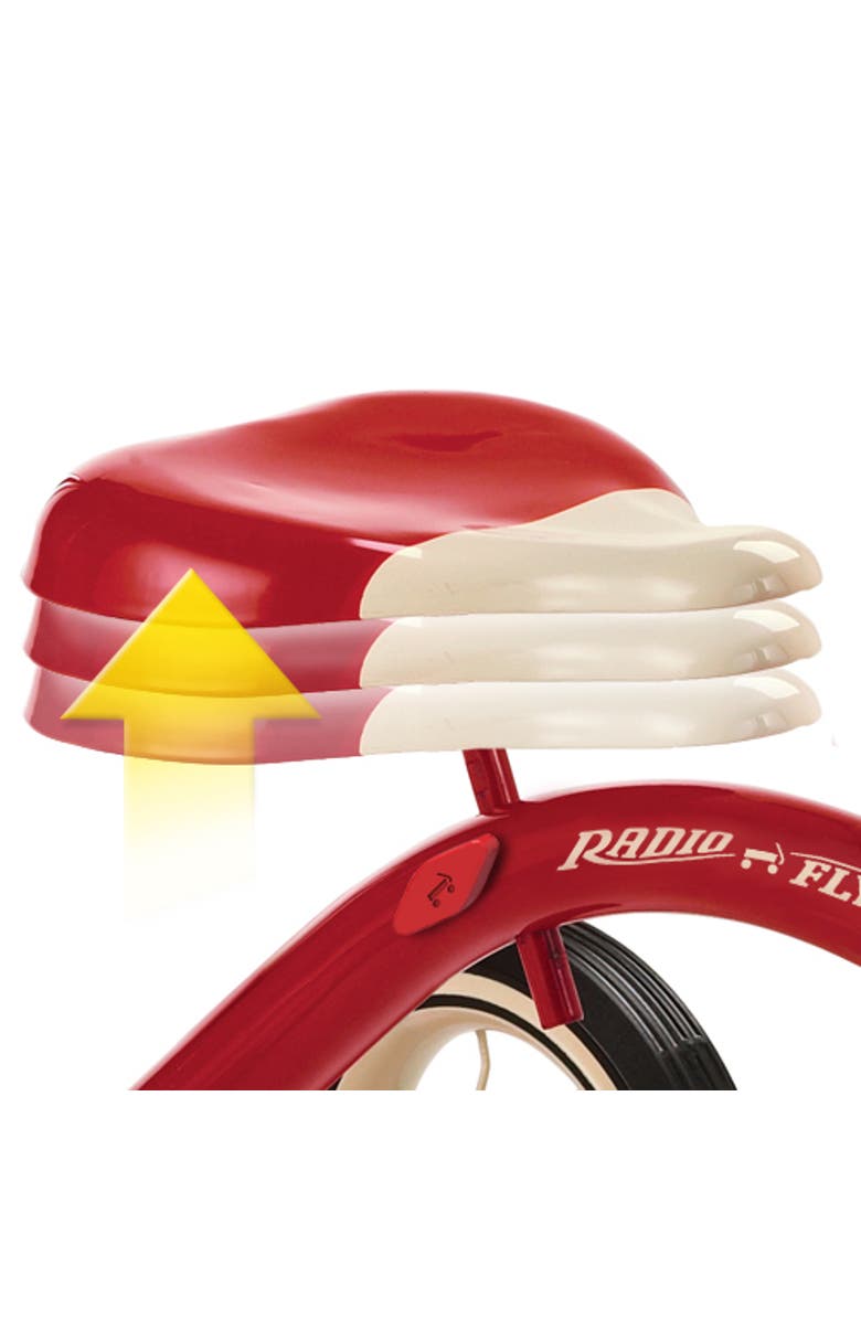 Radio Flyer Classic Red Dual Deck Tricycle, Alternate, color, Red