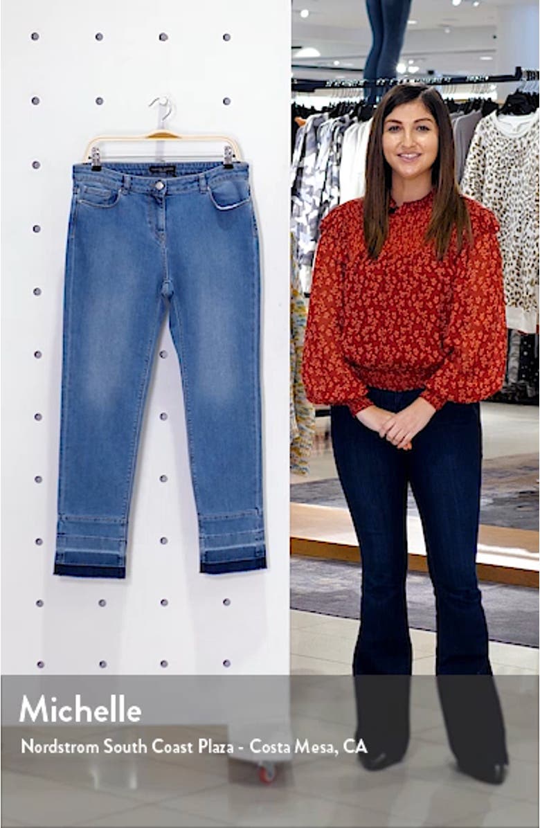 Released Hem Straight Leg Jeans, sales video thumbnail