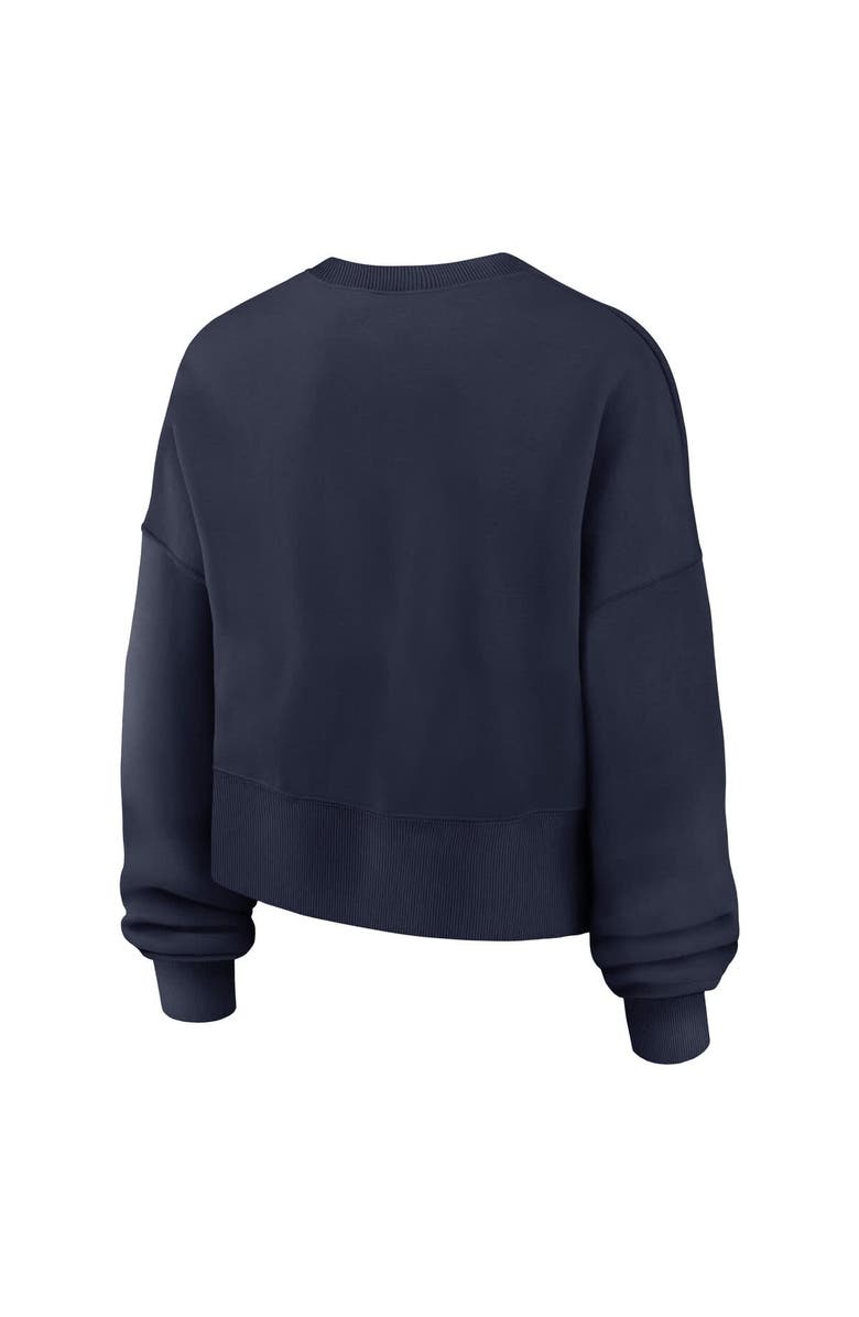 Nike Women's Nike Navy Auburn Tigers Oversized Phoenix Arch Pullover Sweatshirt, Alternate, color, Navy