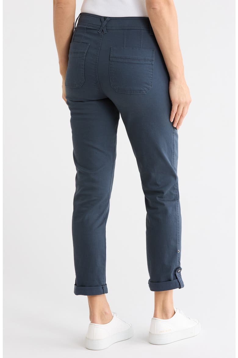 AB Solution High Rise Pocket Jeans, Alternate, color, ORION BLUE