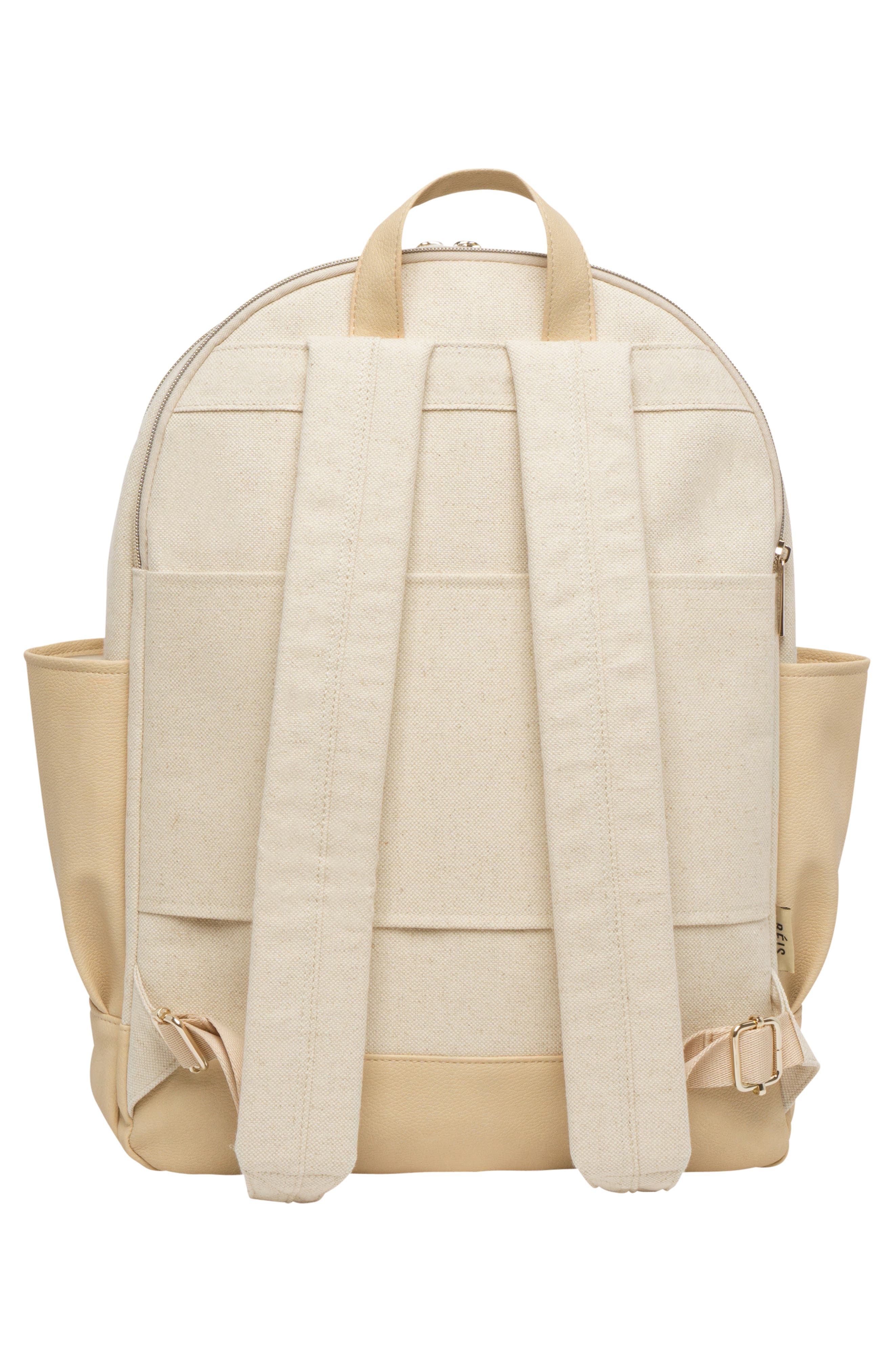 Travel Multi Function Travel Backpack, Alternate, color, BEIGE