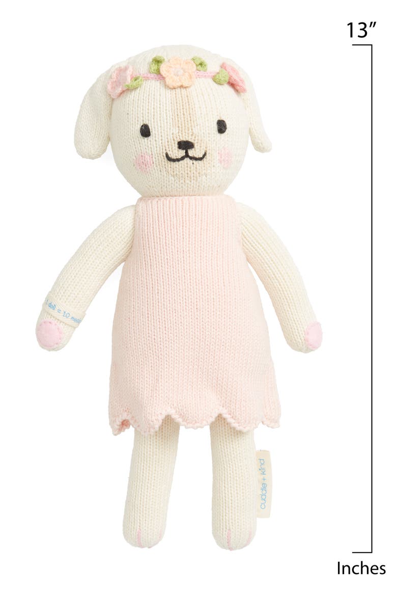 Dog Stuffed Animal, Alternate, color, PINK