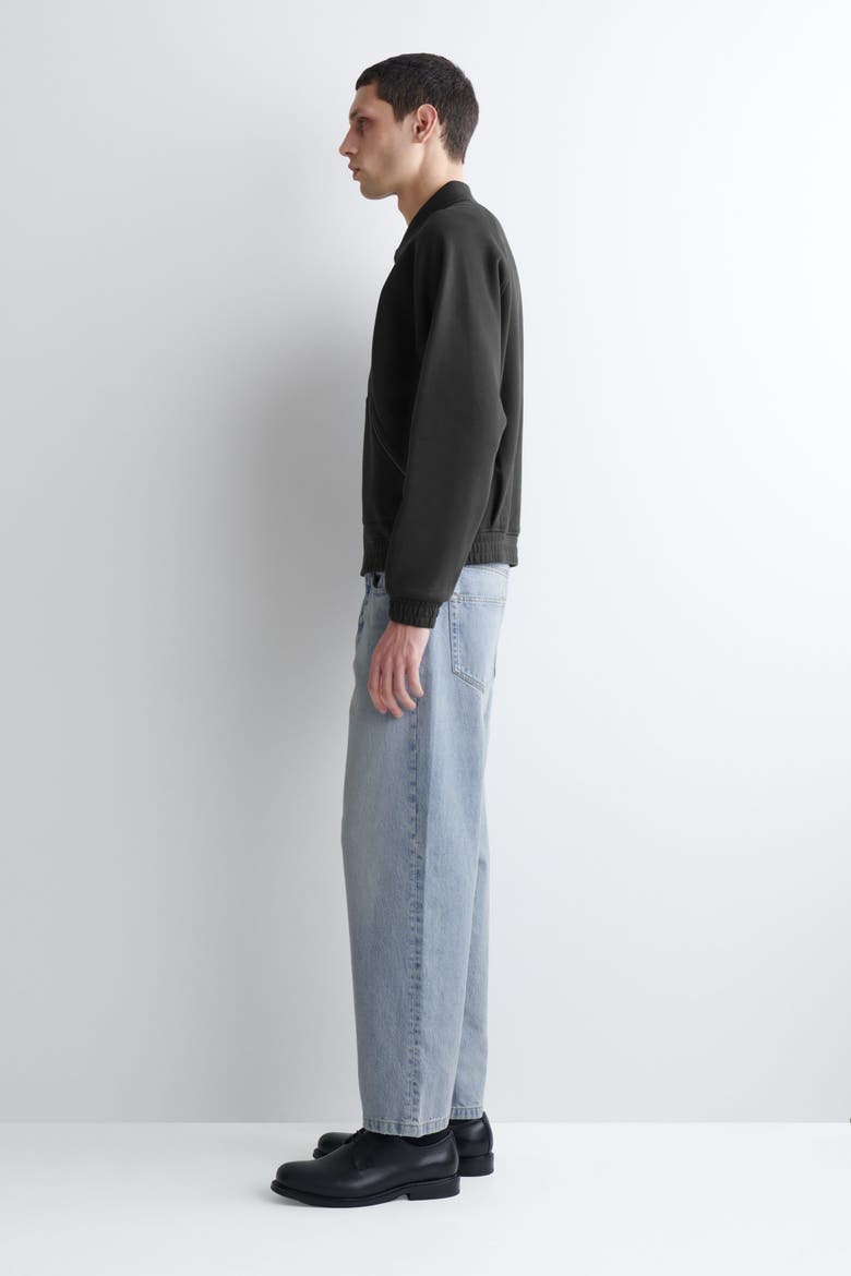 Dome Relaxed-Fit Straight-Leg Jeans, Alternate, color, BRIGHT BLUE