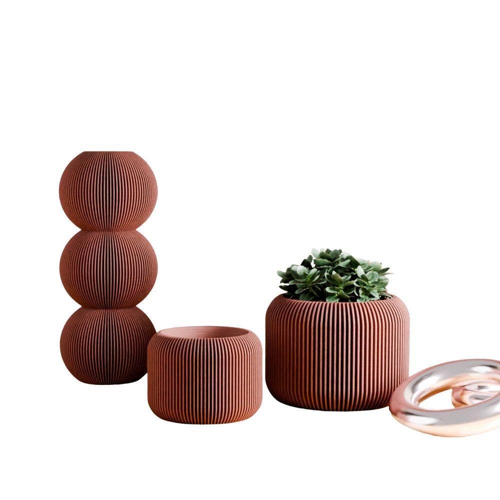 Modernized Pottery Orbis Planter