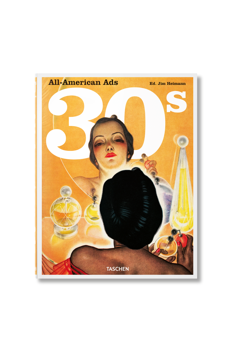 All American Ads of the 30s Book, Main, color, Mustard Yellow