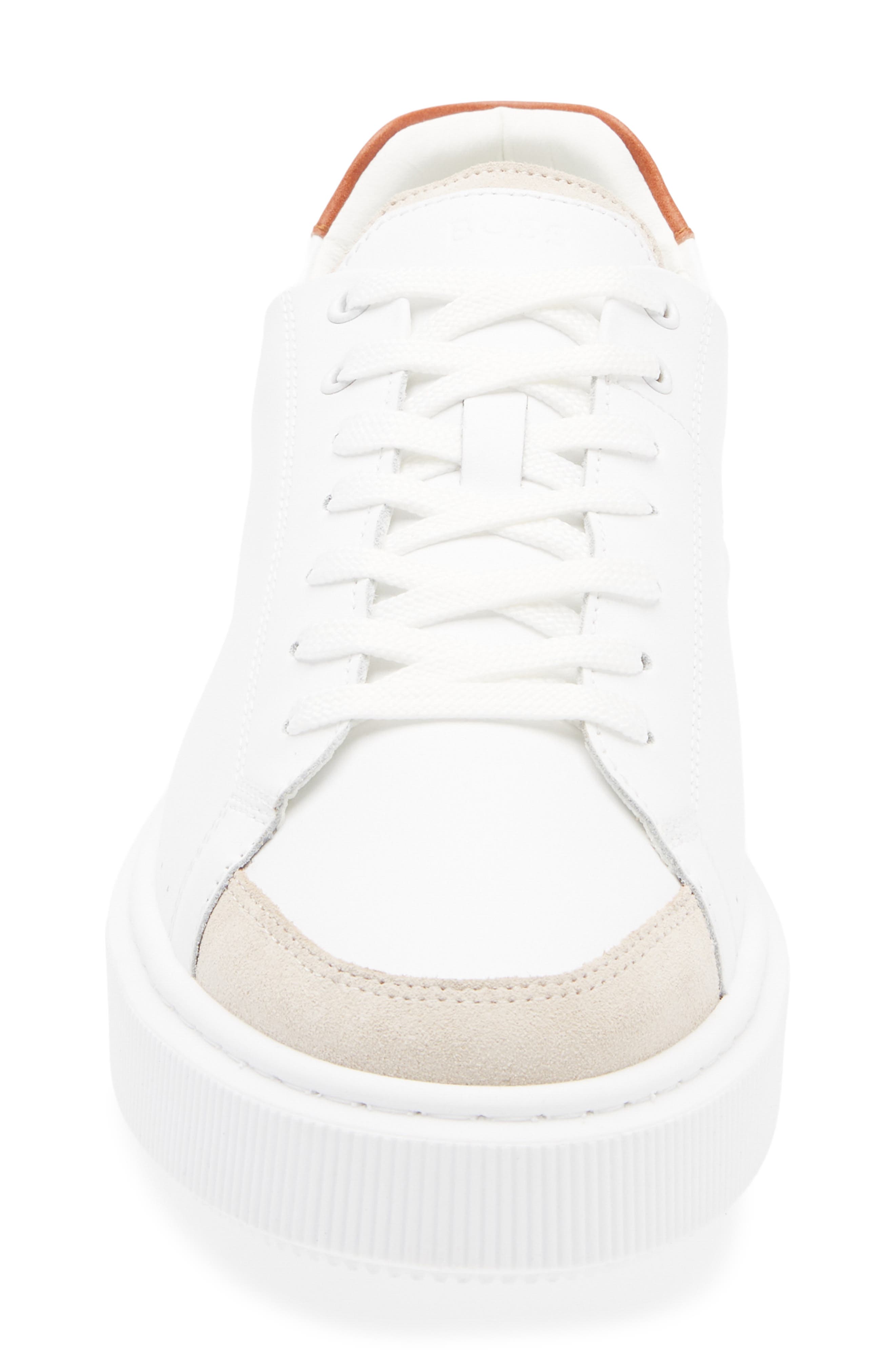 BOSS Colyn Sneaker, Alternate, color, White/ Brown