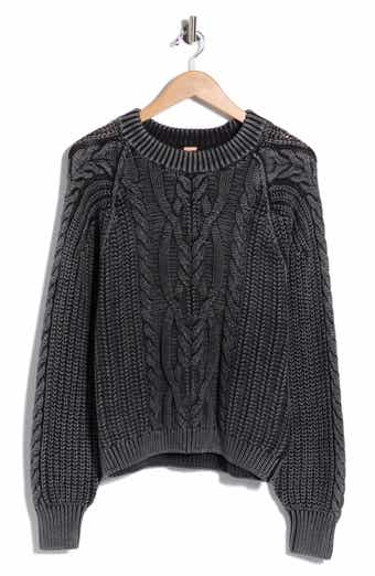 Frankie Cable Cotton Sweater