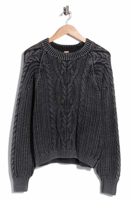 Frankie Cable Cotton Sweater