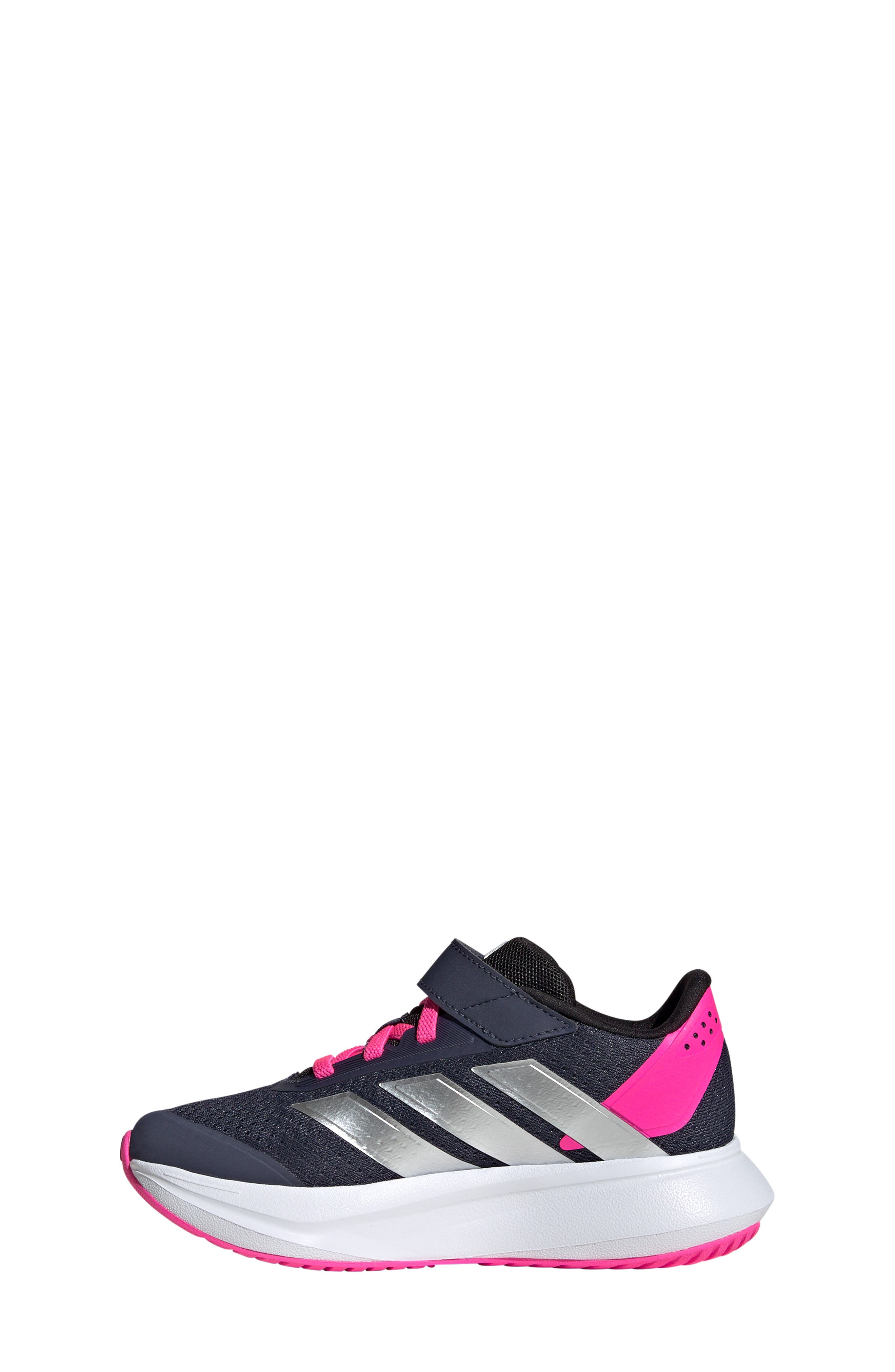 adidas Kids' Duramo SL2 Sneaker, Alternate, color, Navy/ Silver/ Pink