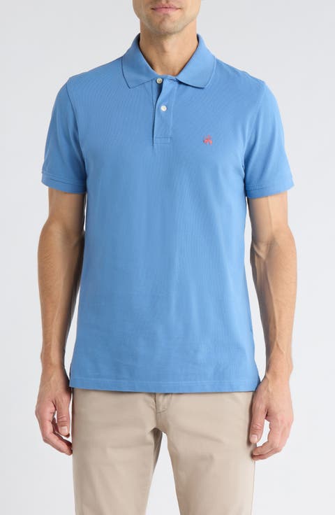 Slim Fit Solid Cotton Piqué Polo