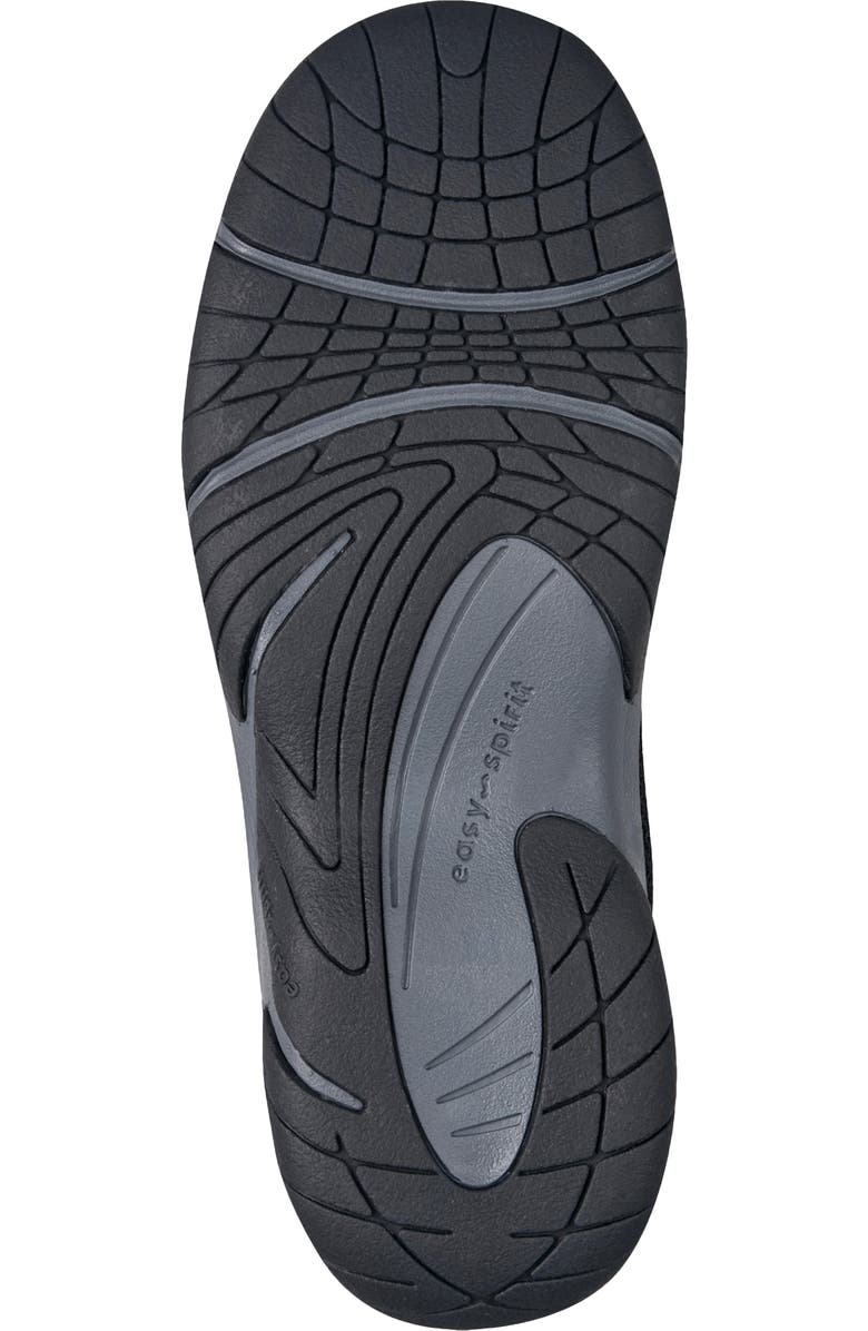 Easy Spirit Wade Slip-On Knit Sneaker, Alternate, color, Black