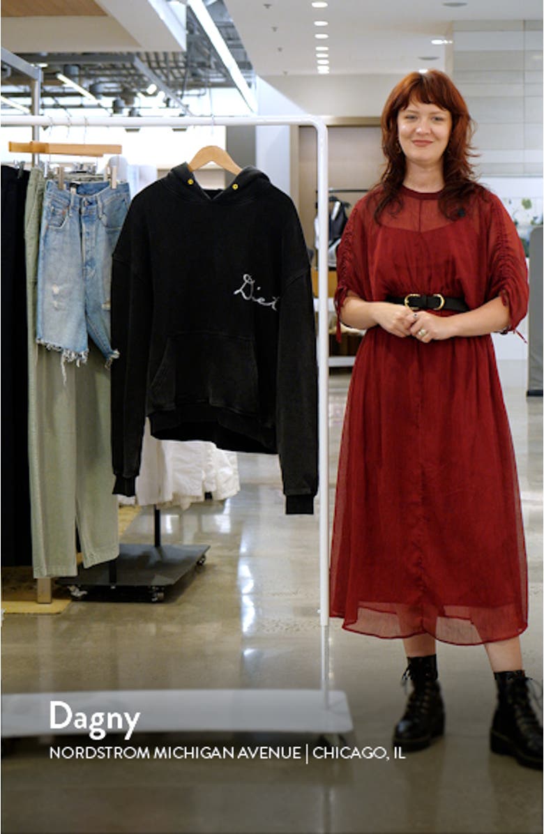 Chainstitch Logo Cotton Hoodie, sales video thumbnail