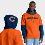 FANATICS Men's Fanatics Orange Chicago Bears Helmet Pullover Hoodie