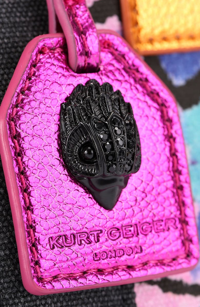 Kurt Geiger London Small Southbank Floral Canvas Tote, Alternate, color,