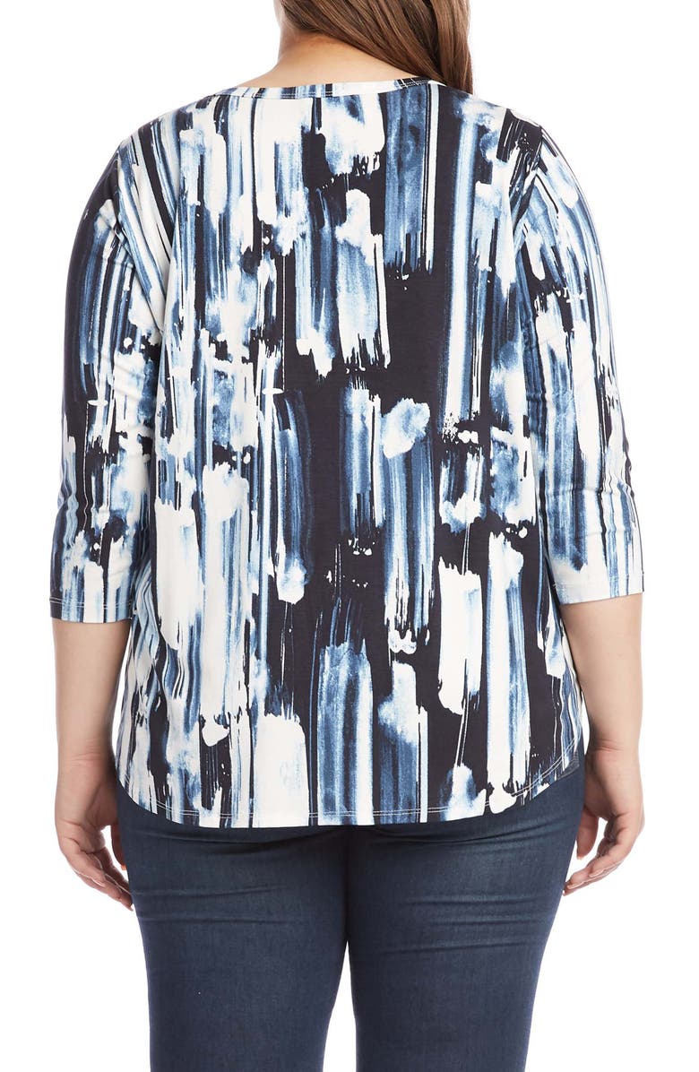 Karen Kane Shirttail Top, Alternate, color, 