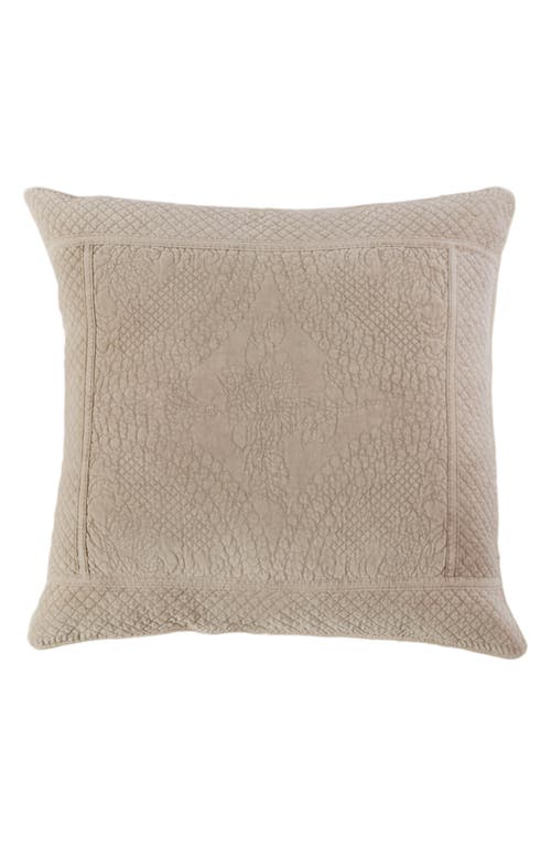 Pom Pom At Home Marseille Large Euro Sham In Taupe