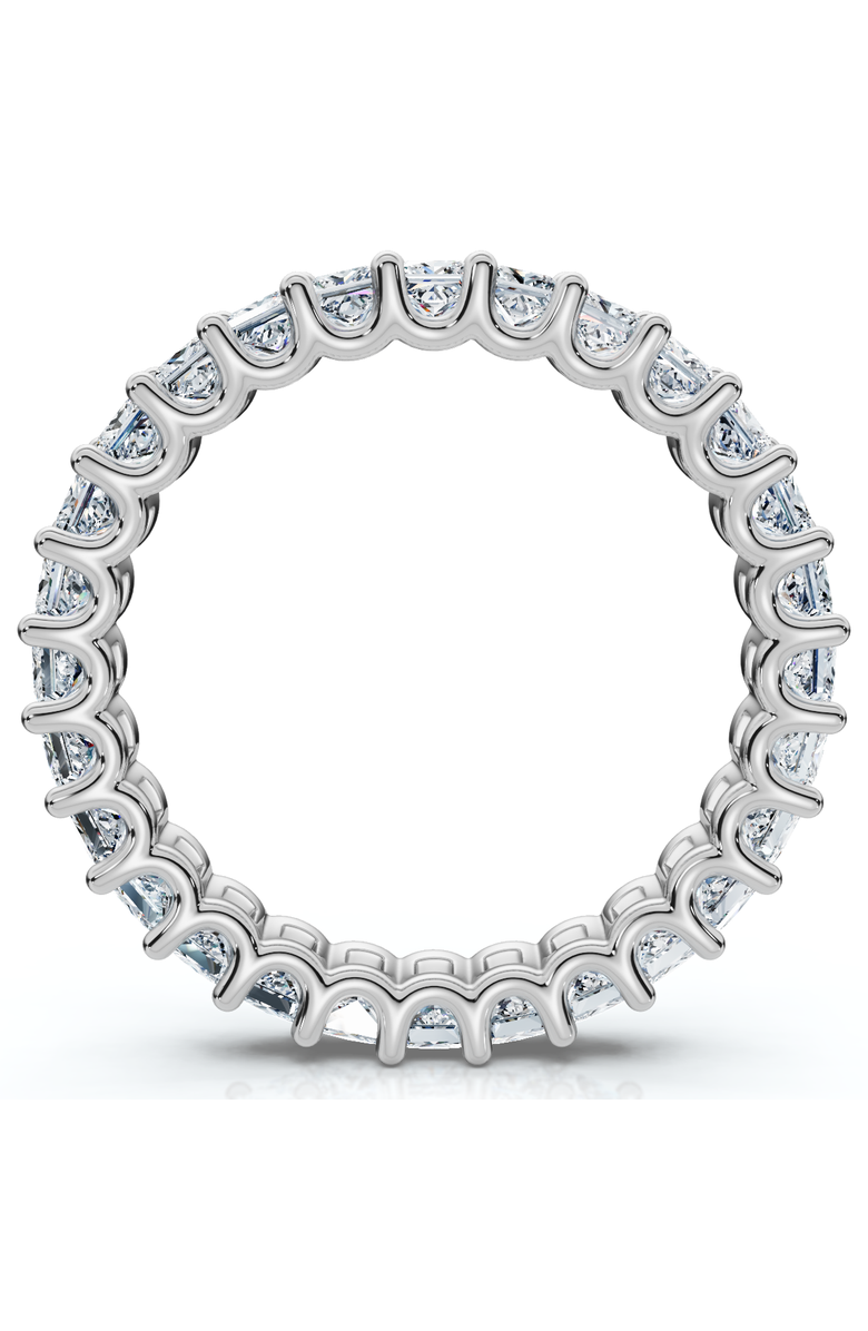 Bliss Diamond 2Ct Princess Cut Diamond Eternity Stackable Wedding Ring 14k Gold Lab Grown, Alternate, color, 14K White Gold