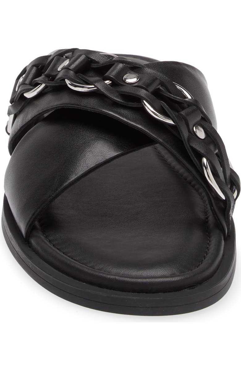 rag & bone Geo Chain Slide Sandal, Alternate, color,