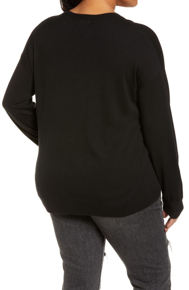 Treasure & Bond V-Neck Sweater, Alternate, color,