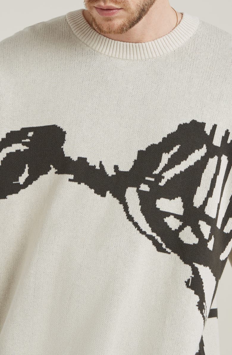 G-STAR Running Dog Graphic Organic Cotton Sweater, Alternate, color,