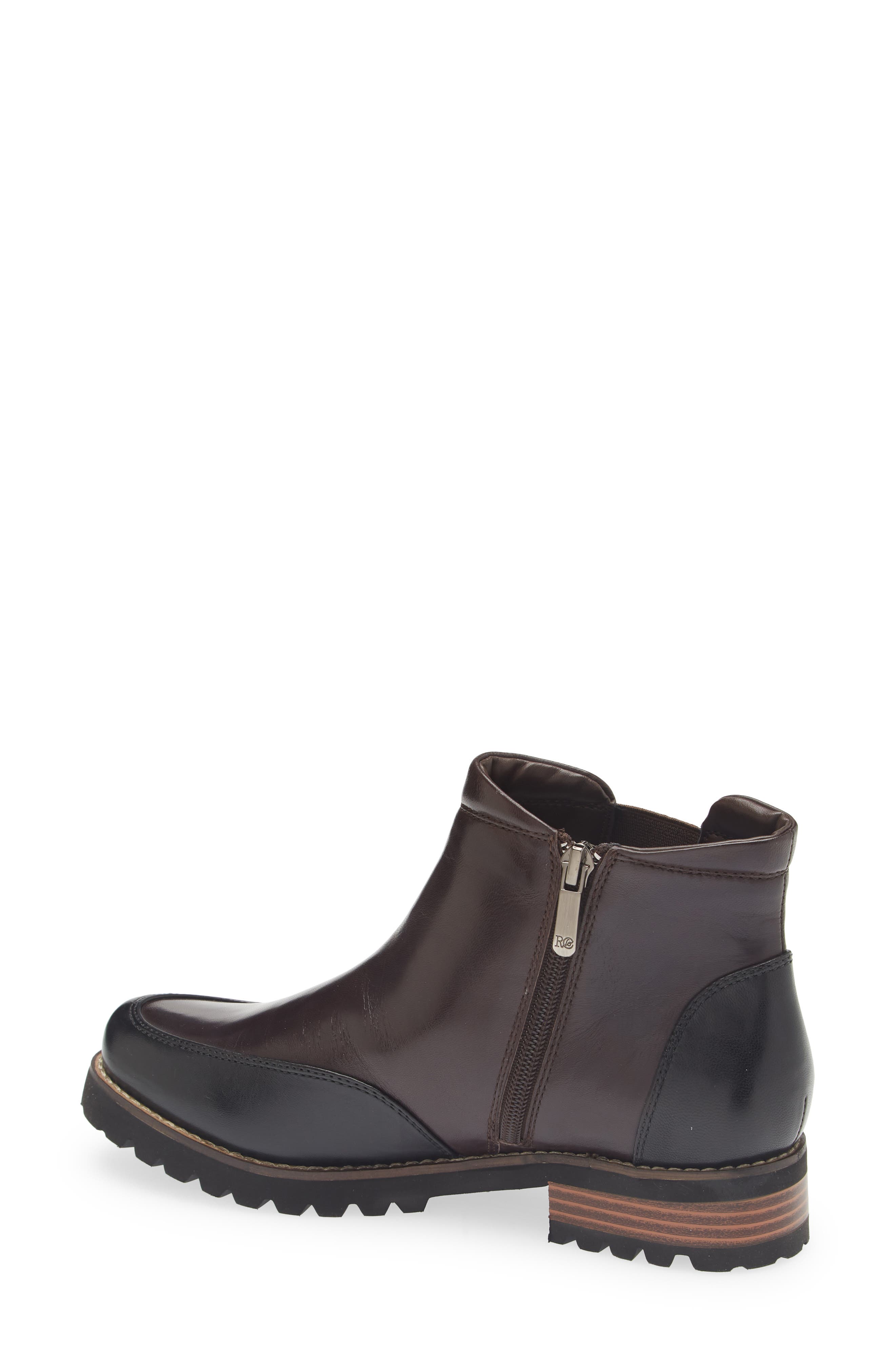 Regarde Le Ciel Layla Lug Sole Chelsea Boot, Alternate, color, Glove Black/ Tdm