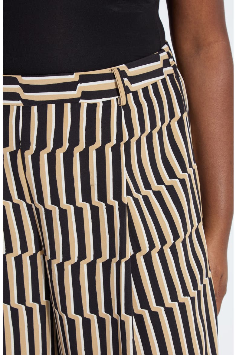 Santana Pleated Trousers, Alternate, color, BREEZY STRIPE
