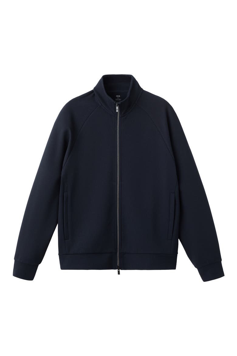 Regular Fit Technical Zip Sweatshirt, Alternate, color, NAVY