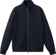 MANGO Regular Fit Technical Zip Sweatshirt