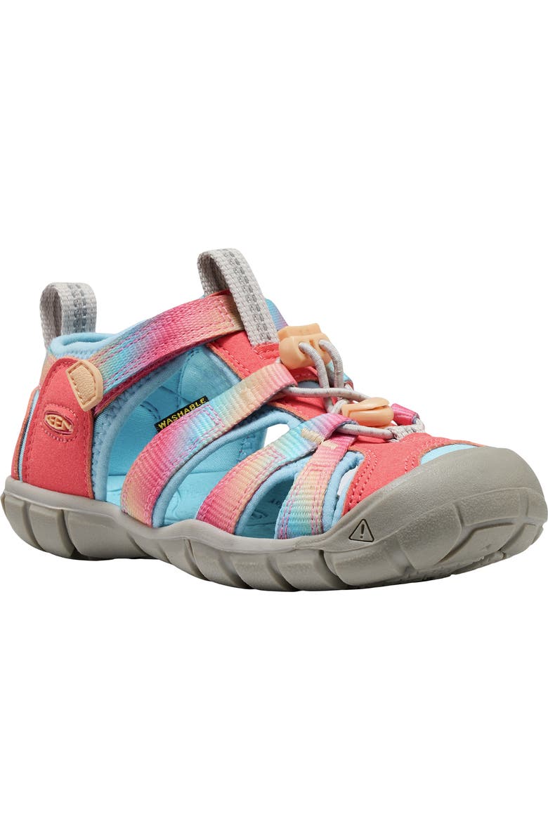 KEEN Kids' Seacamp II CNX Water Friendly Sandal, Main, color, Ombre Pink Lemonade