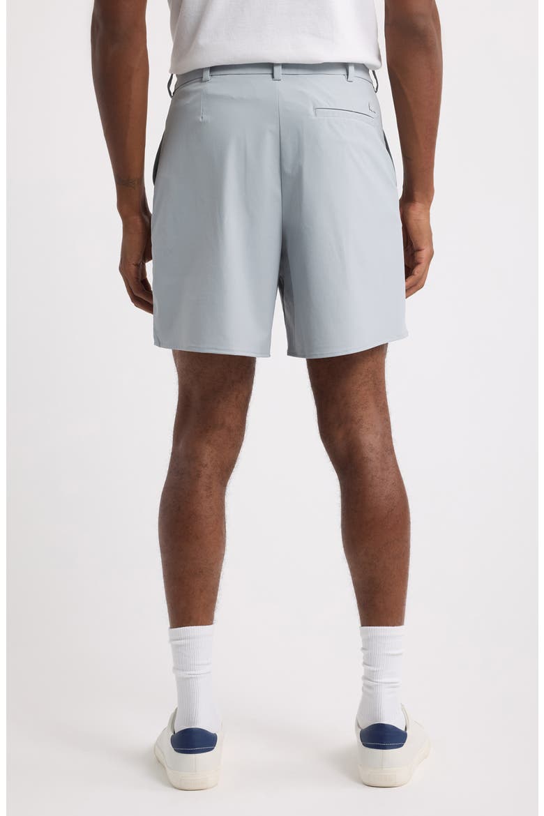 Straight Fit Stretch Bermuda Shorts, Alternate, color, SHELL GREY