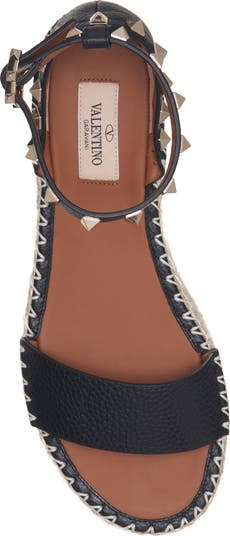 【Valentino】ESPADRILLAS PLATFORM ROCKSTUD◆6W2S0GI3BAE Valentino Garavani Rockstud Espadrille Platform Sandal