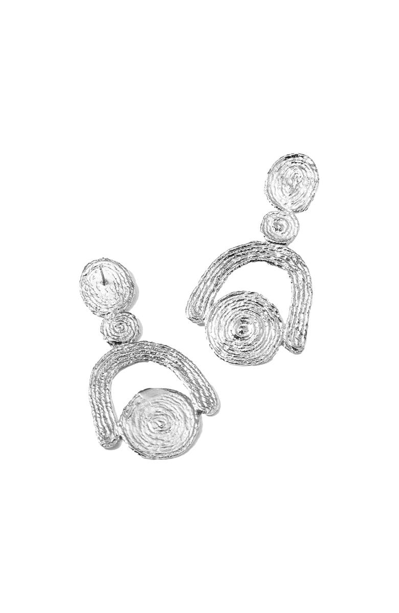COG Frida Earrings - Sterling Silver, Alternate, color, Silver