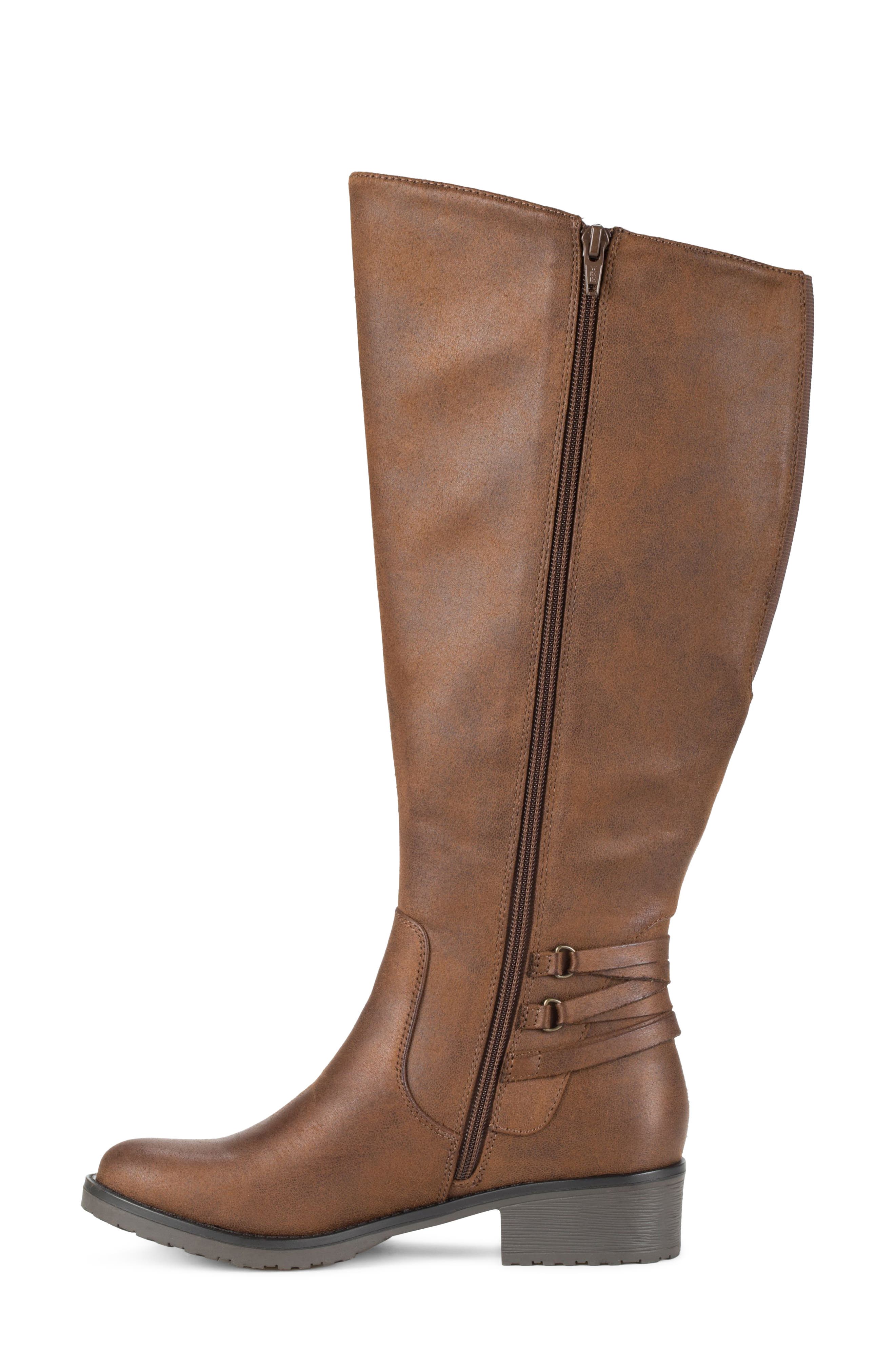 Ornella Riding Boot, Alternate, color, BRUSH BROWN