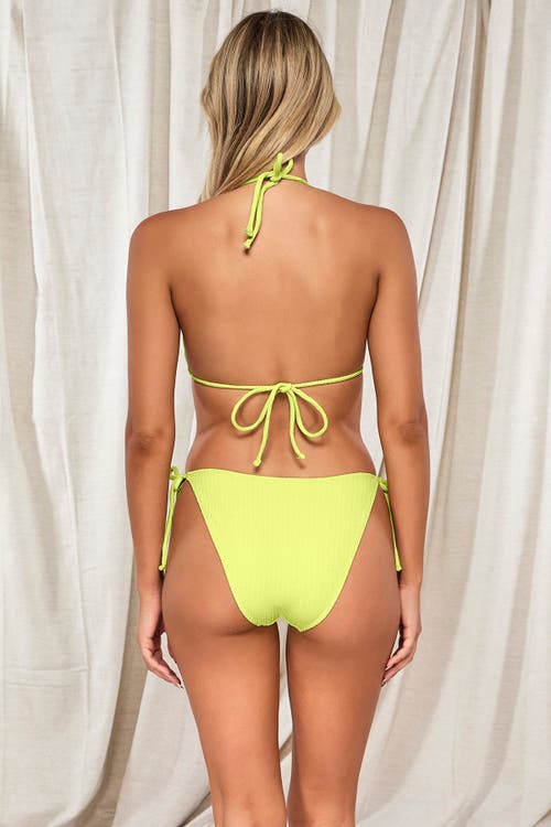 Pacifica By Sunsets Tiana Triangle Bikini Swimsuit Top In Bright Pear