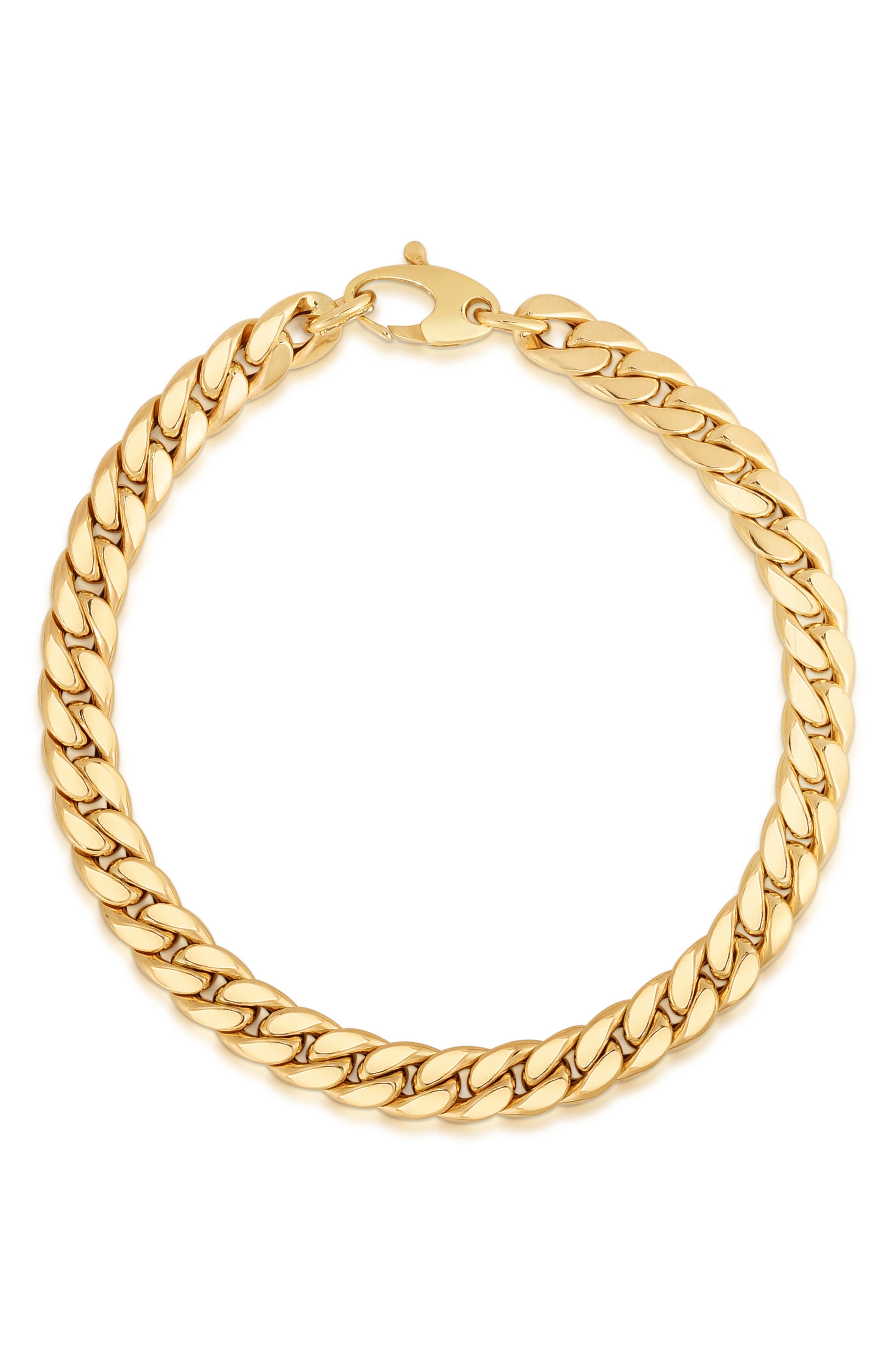 Queen Jewels Cuban Link Chain Bracelet