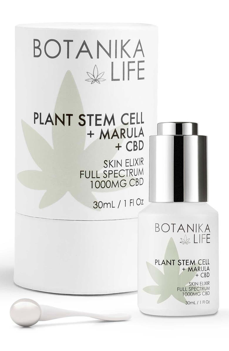Botanika Life Plant Stem Cell + Marula + CBD Skin Elixir, Alternate, color,