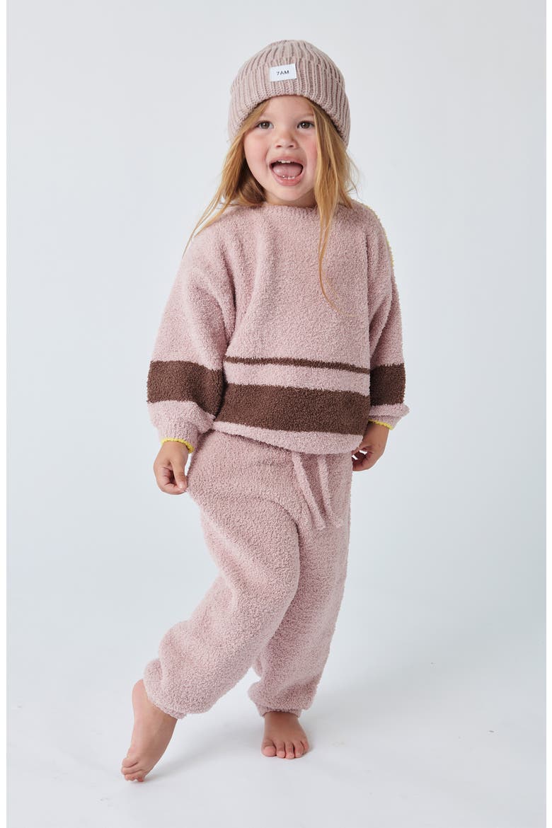 Kids' Chunky Beanie, Alternate, color, ASH ROSE