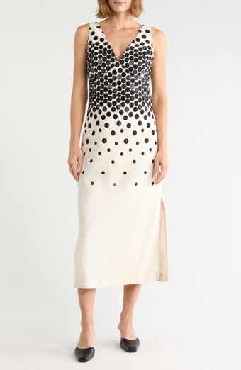 Polka Dot Sleeveless Dress