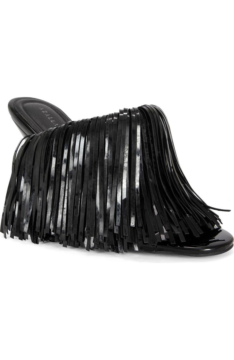 AZALEA WANG Vailyn Fringe Sandal, Main, color,